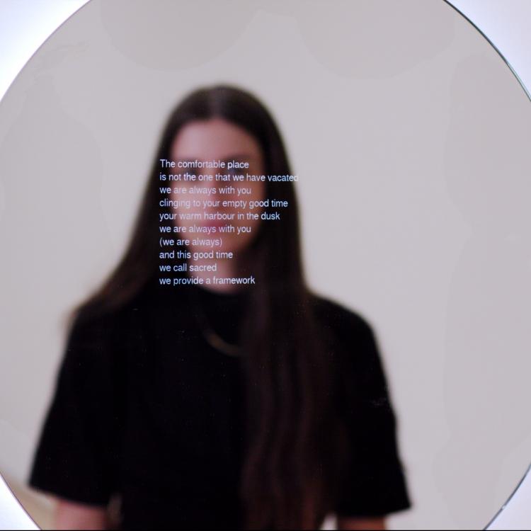 Mirror Ritual by Nina Rajcic, an AI mirror developed at SensiLab, Monash University